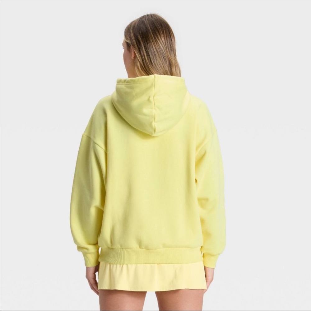 Fleece Hoodie Pullover Sweatshirt Cotton Blend Women’s Small Cozy NWT - Picture 9 of 9